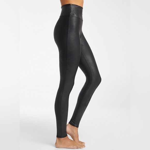 SPANX Faux Leather Leggings - Picture 1 of 7